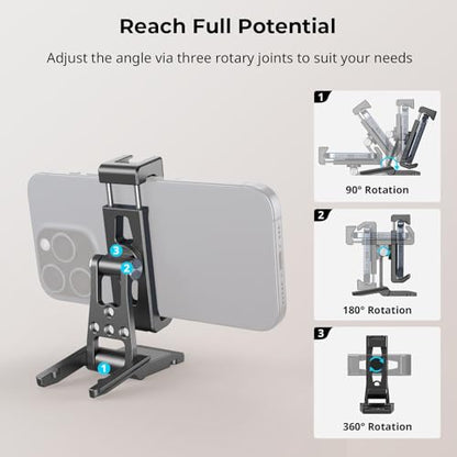 SMALLRIG Metal Phone Tripod Mount with Adapter for Arca-Swiss - 4611 - style: Arca Interface