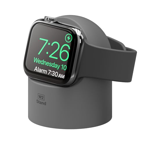 elago W2 Charger Stand for All Apple Watch Series - color: Dark Grey