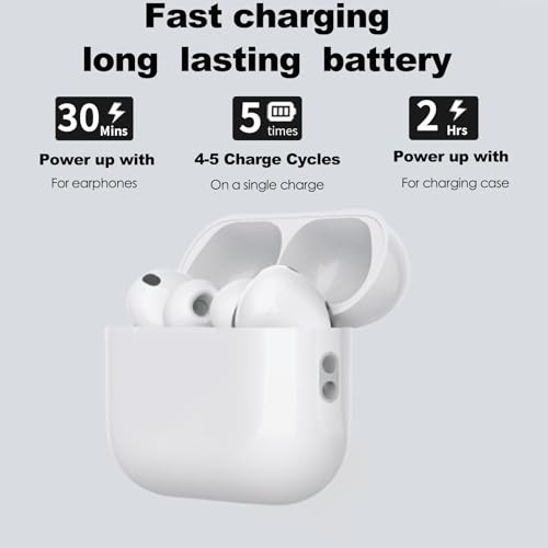 Wireless Charging Case Compatible with AirPods Pro 3 2025