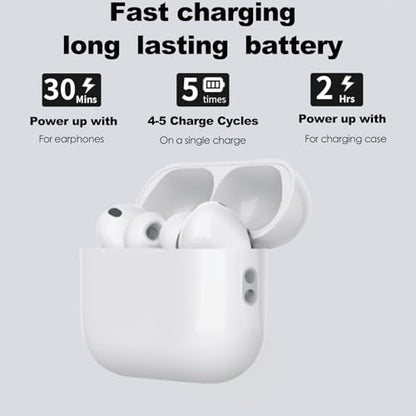 Wireless Charging Case Compatible with AirPods Pro 3 2025