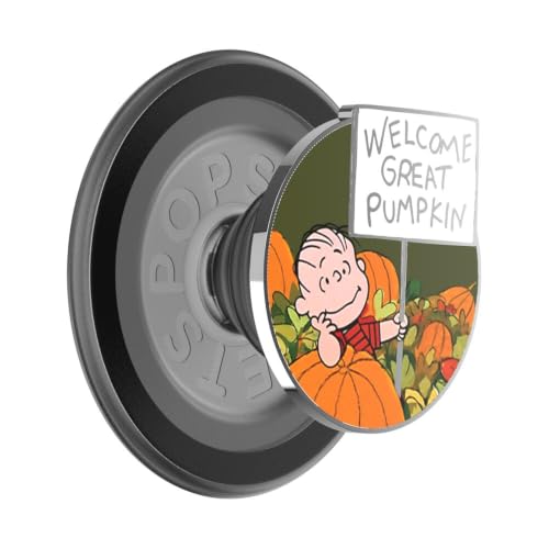 PopSockets Phone Grip for MagSafe, Magnetic Holder- Great Pumpkin - color: Welcome Great Pumpkin, style: MagSafe