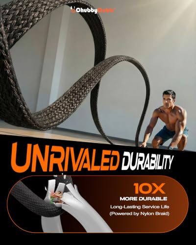 chubbycable 240W Invisible Stand Fast Charge USB C to C Cable, Black 4.9FT - color: Black, size: 4.9ft