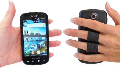 LAZY-HANDS 2-Loop Phone Grip - XL - Black - color: Black - XL