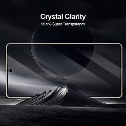 GiiYoon 3 PACK Screen Protector for Google Pixel 7 Pro Flexible TPU Film [Support Fingerprint Touch] [HD Full Coverage] [Easy Installation] [Scratch Resistant] - size: Google Pixel 7 Pro