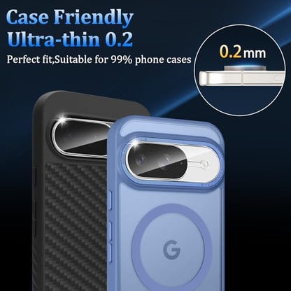 3 Pack Tempered Glass Camera Lens Protector for Google Pixel 9 - size: Google Pixel 9