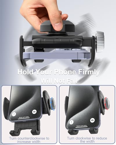 Gooseneck Phone Holder for Wheelchair, Bike, Spin Bike, Stroller, Boat, Mic Stand, Scooter, Treadmill, Handlebar Cell Phone Clamp for iPhone 16/15/14/13 Pro Max, Galaxy, All 4-7" Smartphones