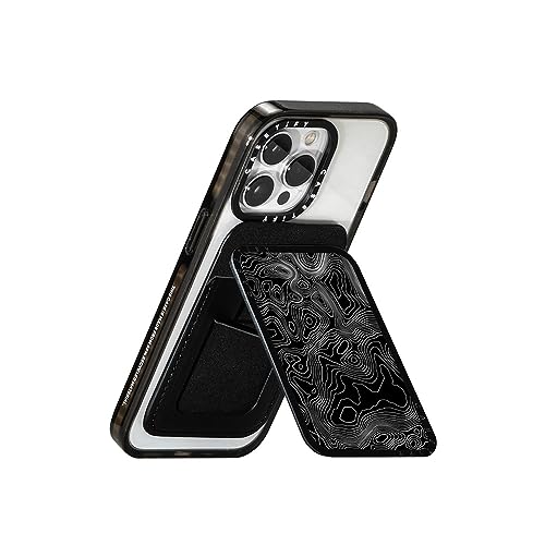CASETiFY Snappy Card Holder Stand Compatible with Magsafe - Black Tree - color: Black Tree