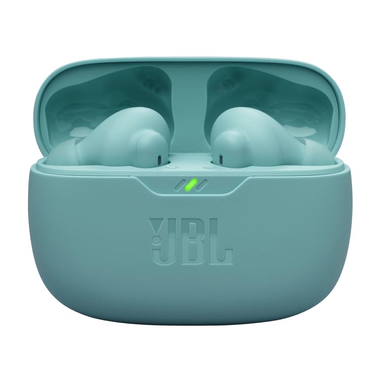 JBL Vibe Beam 2 - True Wireless Noise Cancelling Earbuds with JBL Pure Bass Sound & Smart Ambient Technology, 4mics for Crisp, Clear Calls, up to 40Hrs of Playback, IP54 Dust & Water Resistant (Blue) - color: Blue