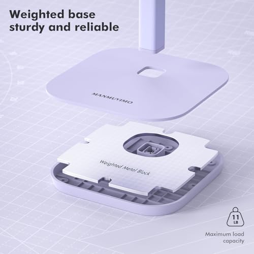 Headphone Stand, Aluminum Desk Headset Earphone Holder (Purple) - color: Purple