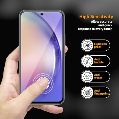 3 Pack for Samsung Galaxy A54 5G Screen Protector - size: Galaxy A54 5G