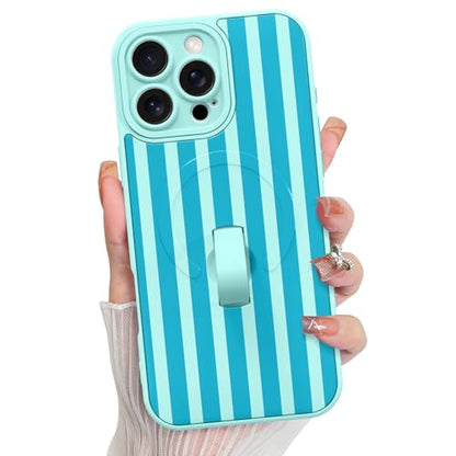 KANGHAR Compatible with iPhone 16 Pro Case Stripes -Blue - color: Blue-Stripes, size: iPhone 16 Pro