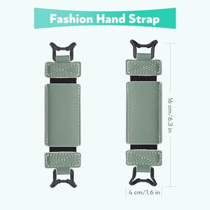 Secure Hand Strap for Kindle and Tablet - High Elasticity Finger Grip Holder Accessories for 6-8 Inches E-Book Tablet. - color: Green
