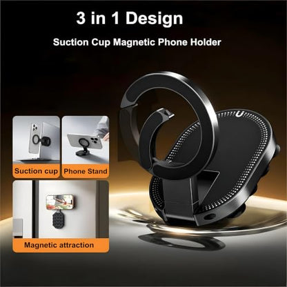 Magnetic Suction Phone Stand for MagSafe, Multifunctional Phone Mount