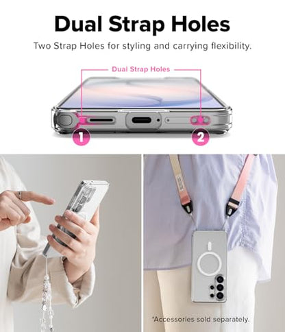 Ringke for Samsung Galaxy S26 Ultra Case [Fusion Magnetic Matte Clear] | Compatible with MagSafe, Oil & Dirt Resistant, Anti-Fingerprint Technology Prevents Oily Smudges, Feels Velvety Soft - size: Galaxy S26 Ultra