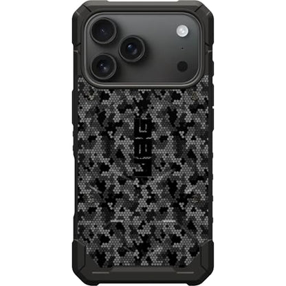 EGO TACTICAL UAG Urban Armor Gear Pathfinder case Compatible with MagSafe iPhone 17 Pro [6.3" Screen] Limited Edition Print - Black Hex Digital Camouflage - color: Black Hex Digital Camouflage, size: iPhone 17 Pro (6.3")