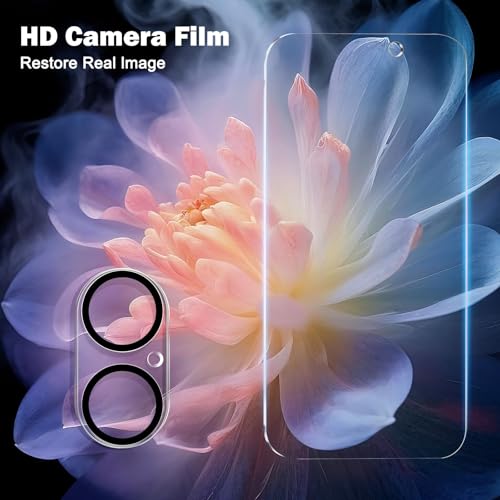 PEHAEL for iPhone 17 Privacy Screen Protector+Camera Lens Protector