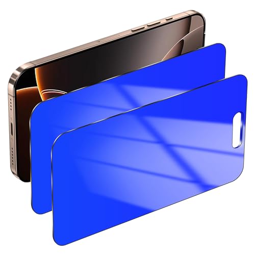 Privacy Screen Protector for iPhone 16 Pro Max Blue 6.9 inch - color: For iphone 16 Pro Max Blue
