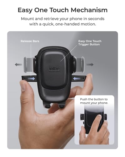iOttie Easy One Touch Advanced Air Vent Car Mount for Smartphone iPhone 18 - style: Advanced