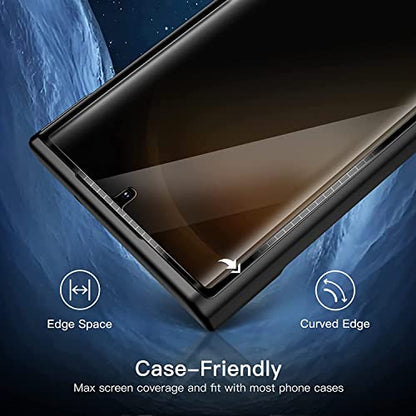 TPU Privacy Screen Protector for Samsung Galaxy S23 Ultra, 3 Pack - size: Samsung Galaxy S23 Ultra