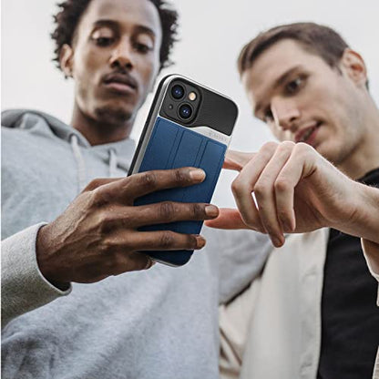VENA vCommute for iPhone 13 Wallet Case, Blue - color: Blue, size: iPhone 13