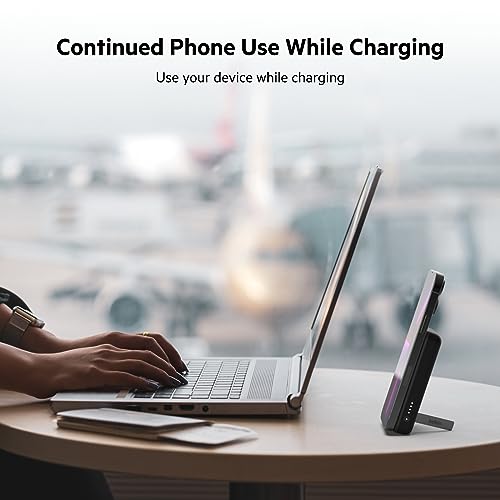 Belkin 5000mAh 7.5W MagSafe Power Bank with Kickstand - color: Black