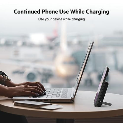 Belkin 5000mAh 7.5W MagSafe Power Bank with Kickstand - color: Black