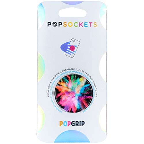 PopSockets Adhesive Phone Grip, Holder- Color Burst Gloss - color: Color Burst, style: Adhesive