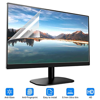 2 Pack 23 Inch Anti Glare Computer Screen Cover, Eye Protection Matte Anti Scratch Anti Glare Film for 23'' with 16:9 Aspect Ratio Widescreen Monitor