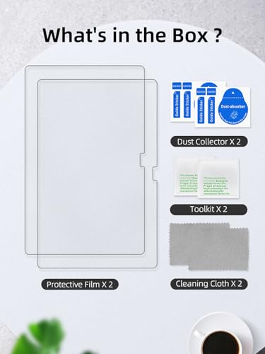 2 Pack Paperfeel Screen Protector for Samsung galaxy Tab S10 Ultra 2024 / S9 Ultra / S8 Ultra (14.6 inch),Matte PET Film for Drawing, Anti-glare,Write and Draw Like on Paper,Touch Sensitive - size: S10 Ultra/S9 Ultra/S8 Ultra [14.6 inch]