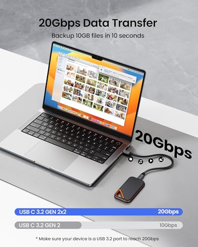 Silkland USB C Monitor Display Cable 3.3FT, 8K@30Hz, 4K@144Hz 5K 60Hz Video - size: 3.3 Feet