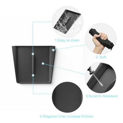 Wireless Charging Mat for Tesla Model Y Juniper 2025 2026 Twill Style - size: for 2025 2026 Tesla Model Y Juniper