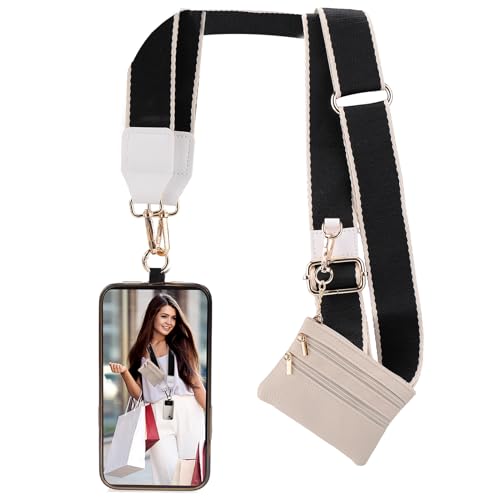 XANGNIER Clip and Go Strap for Phone with Wallet Crossbody,Multicolor 11 - color: Multicolor 11