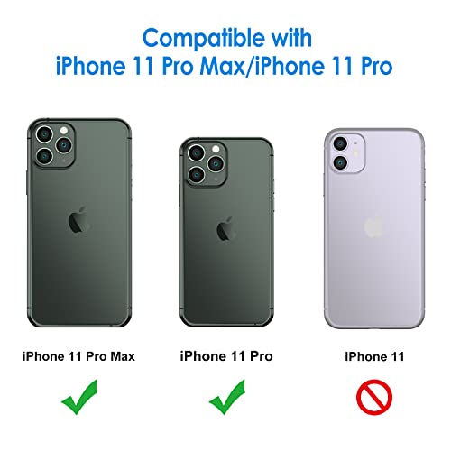JETech Camera Lens Protector for iPhone 11 Pro Max/11 Pro, 3-Pack - size: iPhone 11 Pro/11 Pro Max