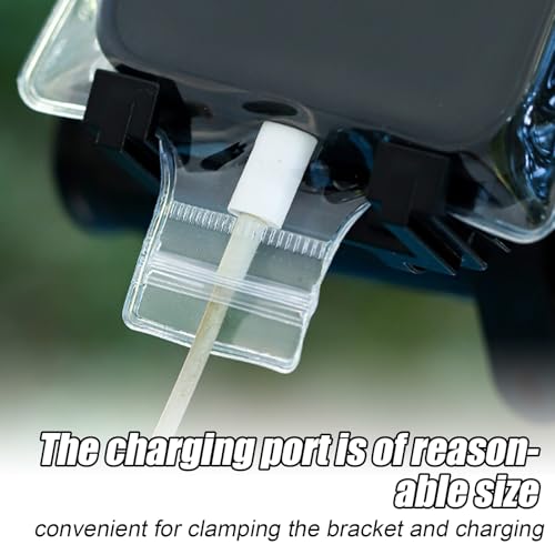 Cycling Waterproof Phone Bag Rain Protection Sandproof Clear | Waterproof Phone Pouch Cycling for Kayaking Boating Travel Men Women Food Delivery Riders