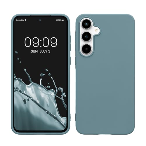 kwmobile Case Compatible with Samsung Galaxy A55 5G Case - Soft Slim Protective TPU Silicone Cover - Antique Stone - color: Antique Stone, size: Galaxy A55 5G