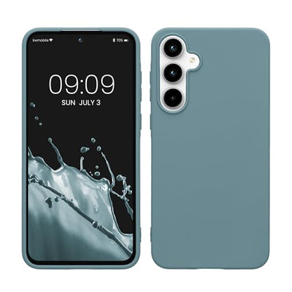 kwmobile Case Compatible with Samsung Galaxy A55 5G Case - Soft Slim Protective TPU Silicone Cover - Antique Stone - color: Antique Stone, size: Galaxy A55 5G
