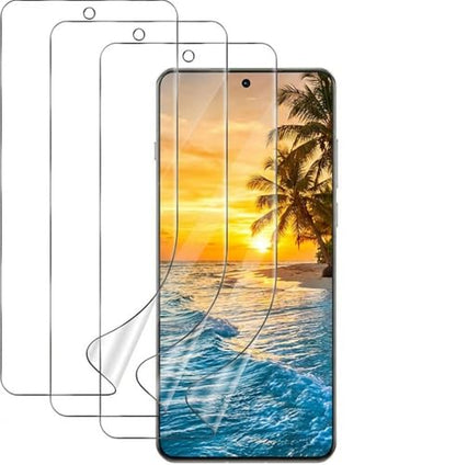 3 Pack for OnePlus 8 Pro Screen Protector [Not Glass], Anti-Scratch, Compatible Fingerprint, Full Adhesive Flexible Film for OnePlus 8 Pro - size: for OnePlus 8 Pro