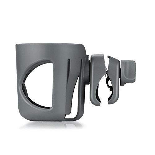 Accmor Stroller Cup Holder, Cup Holder for Walker Bike Wheelchair - color: All Grey