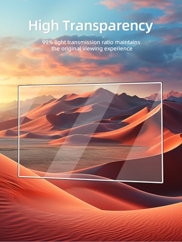 Screen Protector for Cuttable matte screen protector 8.50 * 5.28inch, 2-Pack Anti-Glare Matte Film, Easy Installation, Bubble-Free for 8.50 * 5.28inch, Touch Sensitive