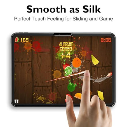 Mothca 2 Pack Matte Glass Screen Protector for iPad Pro 13-inch M5 2025 / M4 2024 + 2 Pack Camera Lens Protector with Installation Frame, Anti-Glare & Anti-Fingerprint Tempered Glass, Smooth as Silk