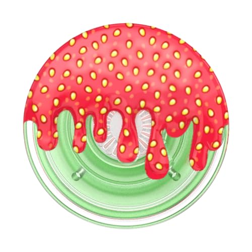 PopSockets Adhesive Phone Grip, Holder- Strawberry Drip - color: Strawberry Drip
