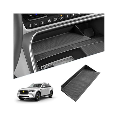 SKTU Upgrade for 2024 2025 2026 Mazda CX-90 Accessories Wireless Charging Mat for 2024 2025 2026 Mazda CX-90/2025 2026 Mazda CX-70 Center Console Non-Slip Pad 2024 2025 2026 CX-90 Console Mat - color: 2024+ CX-90/2025+ CX-70 Mat