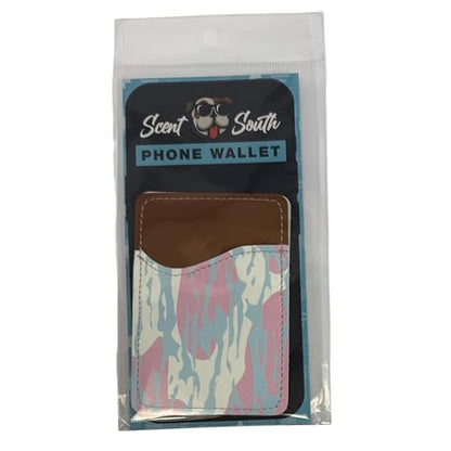 Scent South Volt Camo Phone Wallet With Adhesive Back - color: Volt Camo