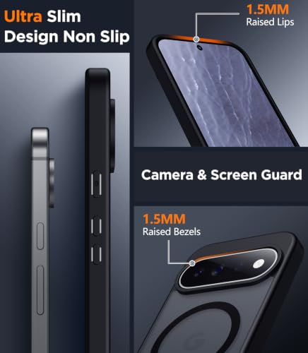 SPIDERCASE Magnetic for Google Pixel 11 Case,Black - color: Black, size: Pixel 11