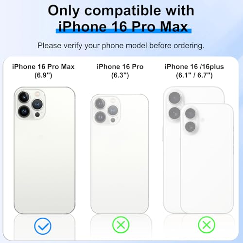 Phone Case Crafted for iPhone 16 Pro Max.Titanium Gray - color: Titanium-gray, size: iPhone 16 Pro Max