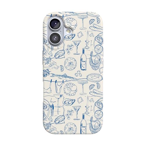 Casely iPhone 17 Case | Amalfi Aperitivo | Dolce Vita | Compatible with MagSafe | Classic Ultra Slim Design - color: Dolce Vita | Amalfi Aperitivo
