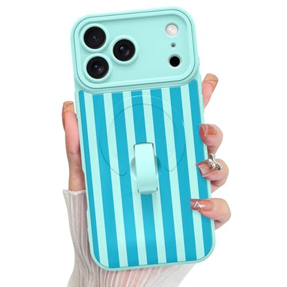 KANGHAR Compatible with iPhone 17 Pro Case Stripes -Blue - color: Blue-Stripes, size: iPhone 17 Pro