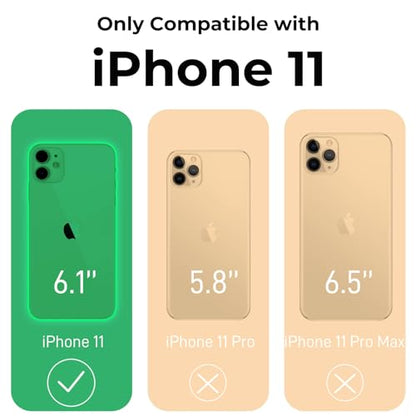 Dumkery Cute White Flowers Case Compatible with iPhone 11 Clear Case, Floral Aesthetic Pattern, Soft TPU Full Body Protection Shockproof Slim Cases Cover for Girls Women - size: iPhone 11