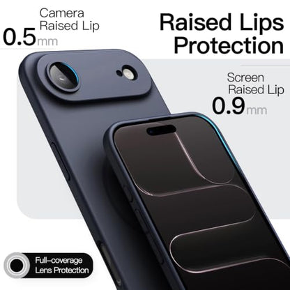 JETech Magnetic Slim Case for iPhone Air, Deep Blue - color: Deep Blue, size: iPhone Air
