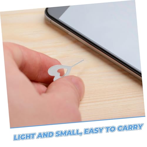 Artibetter 100pcs Sim Card Ejector Tool Kit Sim Removal for Phones Tablets and Devices Compact Lightweight Design for Easy Portability and Efficient Use